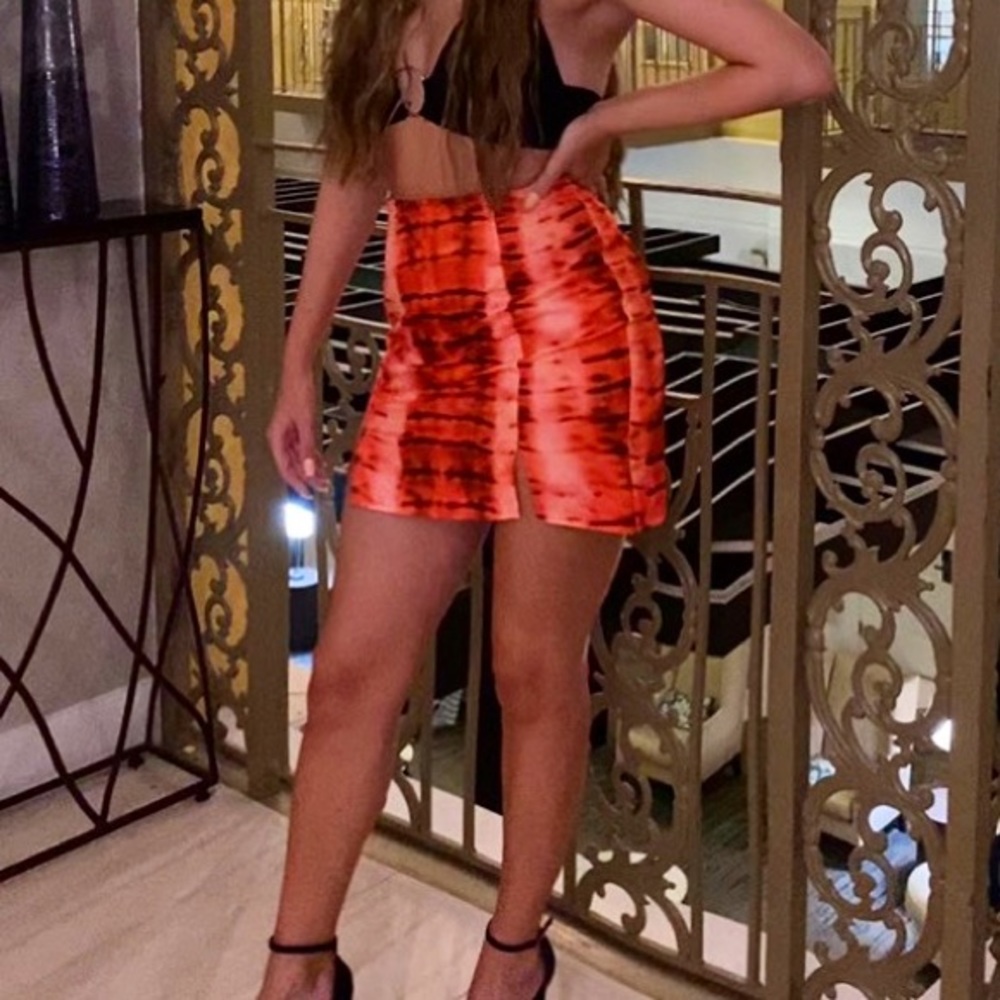 PrettyLittleThing Printed Skirt